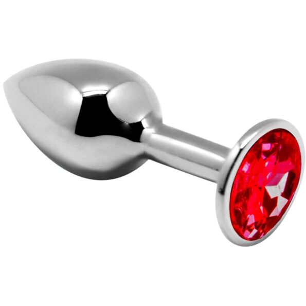 ALIVE - MINI PLUG DE PLAISIR ANAL MÉTAL ROUGE TAILLE M-ALIVE-sextoys-lingerie-bdsm-hygiène-sexshop