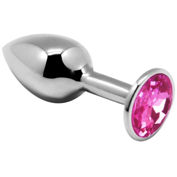 ALIVE - PLAISIR ANAL MINI PLUG MÉTAL ROSE TAILLE S-ALIVE-sextoys-lingerie-bdsm-hygiène-sexshop