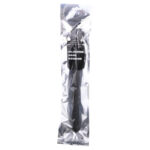 ALL BLACK – DOUCHE ANAL RÉTRACTABLE SILICONE 27 CM