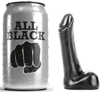 ALL BLACK - GODE 9 CM-ALL BLACK-sextoys-lingerie-bdsm-hygiène-sexshop