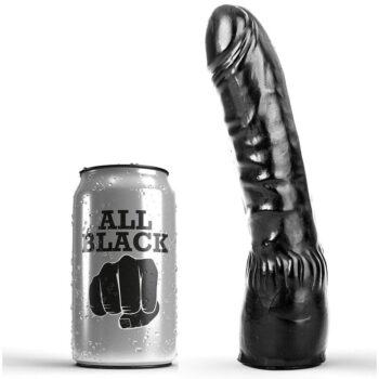 ALL BLACK - GODE NOIR RÉALISTE 20 CM-ALL BLACK-sextoys-lingerie-bdsm-hygiène-sexshop