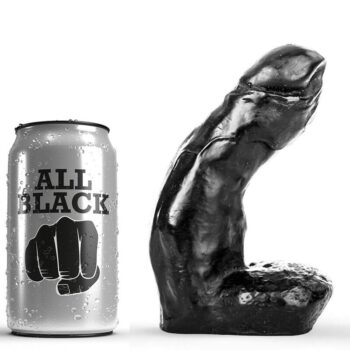 ALL BLACK - GODE RÉALISTE 15 CM-ALL BLACK-sextoys-lingerie-bdsm-hygiène-sexshop