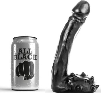 ALL BLACK - GODE RÉALISTE 19 CM-ALL BLACK-sextoys-lingerie-bdsm-hygiène-sexshop