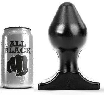 ALL BLACK - PLUG ANAL 16X8 CM-ALL BLACK-sextoys-lingerie-bdsm-hygiène-sexshop
