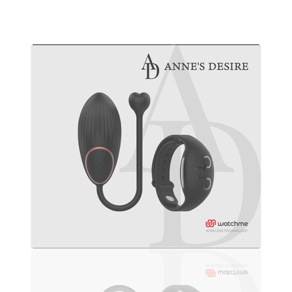ANNE'S DESIRE - EGG TECHNOLOGIE DE TÉLÉCOMMANDE WATCHME NOIR-ANNE'S DESIRE-sextoys-lingerie-bdsm-hygiène-sexshop
