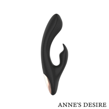 ANNE'S DESIRE - RABBIT TECHNOLOGIE DE TÉLÉCOMMANDE WATCHME NOIR/OR-ANNE'S DESIRE-sextoys-lingerie-bdsm-hygiène-sexshop