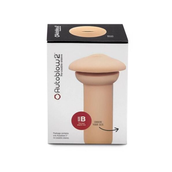 AUTOBLOW - 2+ MANCHON À BOUCHE TAILLE B-AUTOBLOW-sextoys-lingerie-bdsm-hygiène-sexshop