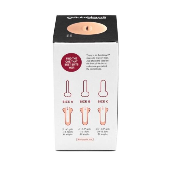 AUTOBLOW - 2+ MANCHON À BOUCHE TAILLE B-AUTOBLOW-sextoys-lingerie-bdsm-hygiène-sexshop