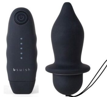 B SWISH - BOUCHON VIBRANT CLASSIQUE BFILLED NOIR-B SWISH-sextoys-lingerie-bdsm-hygiène-sexshop