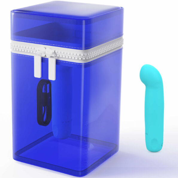 B SWISH - VIBRATEUR RECHARGEABLE EN SILICONE BLEU BCUTE CURVE INFINITE CLASSIC ÉDITION LIMITÉE-B SWISH-sextoys-lingerie-bdsm-hygiène-sexshop