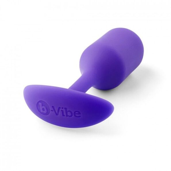 B-VIBE - PLUG ANAL SNUG 2 LILAS-B-VIBE-sextoys-lingerie-bdsm-hygiène-sexshop