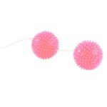 BAILE - BALLES TEXTURÉES ROSE PROFONDEMENT PLAISIR 3.6 CM-BAILE STIMULATING-sextoys-lingerie-bdsm-hygiène-sexshop