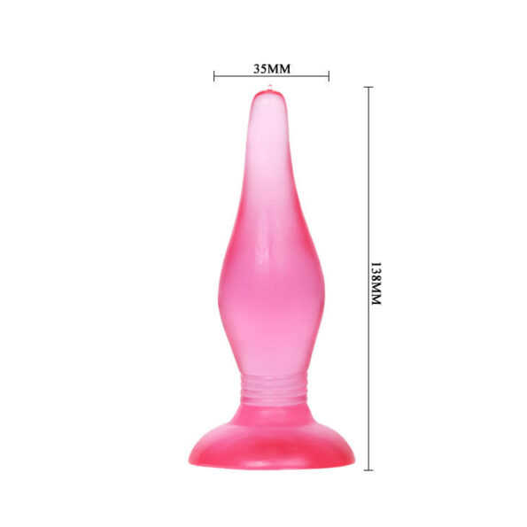 BAILE - PLUG ANAL SOFT TOUCH LILAS 14.2 CM-BAILE ANAL-sextoys-lingerie-bdsm-hygiène-sexshop