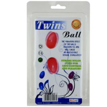 BAILE - TWINS BALLS BALLES ANAL ROSE-BAILE ANAL-sextoys-lingerie-bdsm-hygiène-sexshop