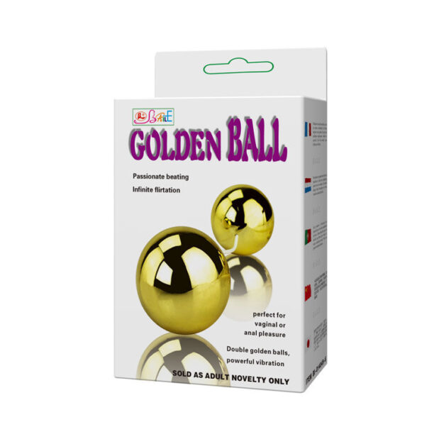 BAILE - VIBRATEUR  BALLES CHINOIS GOLDEN-BAILE STIMULATING-sextoys-lingerie-bdsm-hygiène-sexshop