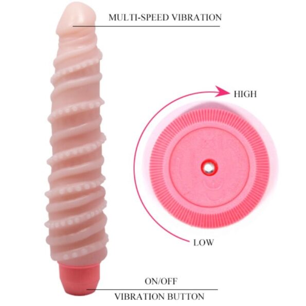 BAILE - VIBRATEUR SPIRALE SENSUELLE FLEXI VIBE 19.5 CM-BAILE VIBRATORS-sextoys-lingerie-bdsm-hygiène-sexshop