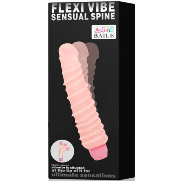 BAILE - VIBRATEUR SPIRALE SENSUELLE FLEXI VIBE 19.5 CM-BAILE VIBRATORS-sextoys-lingerie-bdsm-hygiène-sexshop
