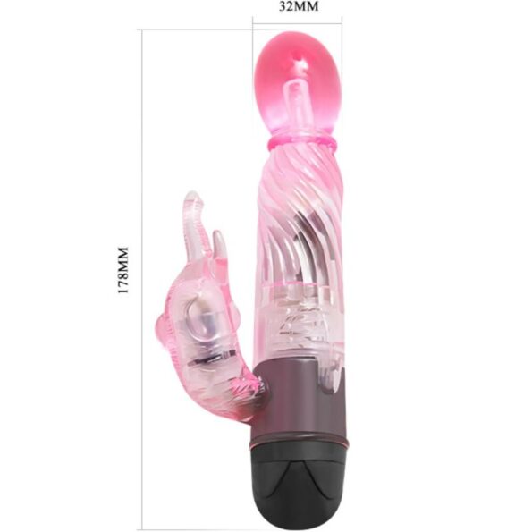 BAILE - VOUS OFFRIR UNE SORTE DE VIBRATEUR AMANT AVEC RABBIT ROSE 10 MODES-BAILE VIBRATORS-sextoys-lingerie-bdsm-hygiène-sexshop