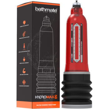 BATHMATE - HYDROMAX 8 ROUGE-BATHMATE-sextoys-lingerie-bdsm-hygiène-sexshop