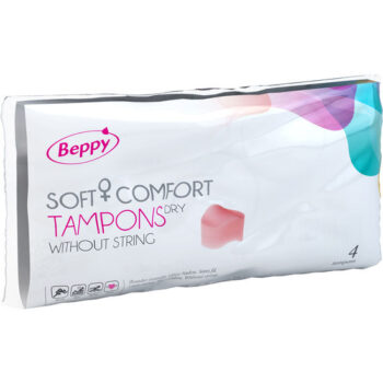 BEPPY - TAMPONS SOFT-CONFORT SEC 4 UNITÉS-BEPPY-sextoys-lingerie-bdsm-hygiène-sexshop