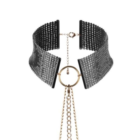 BIJOUX - DÉSIR MÉTALLIQUE COLLIER MÉTALLISÉ NOIR-BIJOUX DESIRE METALLIQUE-sextoys-lingerie-bdsm-hygiène-sexshop