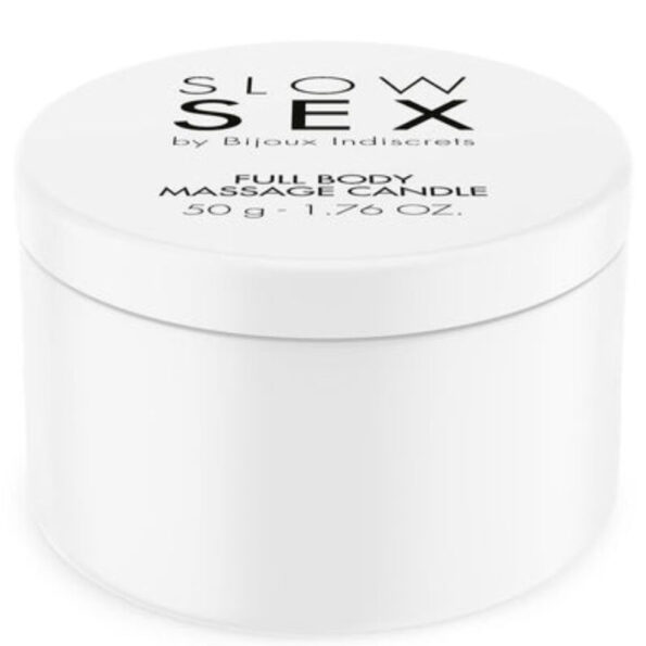 BIJOUX - SLOW SEX BOUGIE DE MASSAGE CORPS 50 G-BIJOUX SLOW SEX-sextoys-lingerie-bdsm-hygiène-sexshop