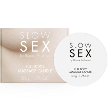 BIJOUX - SLOW SEX BOUGIE DE MASSAGE CORPS 50 G-BIJOUX SLOW SEX-sextoys-lingerie-bdsm-hygiène-sexshop