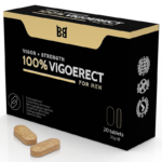 BLACK BULL – 100% VIGOERECT VIGEUR + FORCE POUR HOMME 20 COMPRIMES