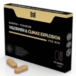 BLACK BULL – VIGORMEN & CLIMAX EXPLOSION PLUS GRAND PLAISIR POUR HOMMES 10 GÉLULES