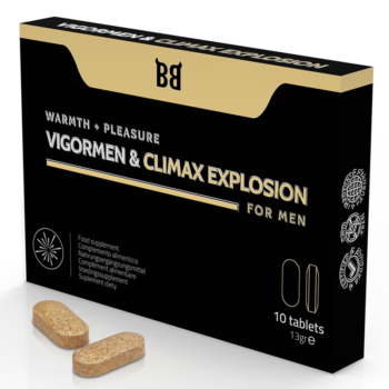 BLACK BULL - VIGORMEN & CLIMAX EXPLOSION PLUS GRAND PLAISIR POUR HOMMES 10 GÉLULES-BLACK BULL-sextoys-lingerie-bdsm-hygiène-sexshop