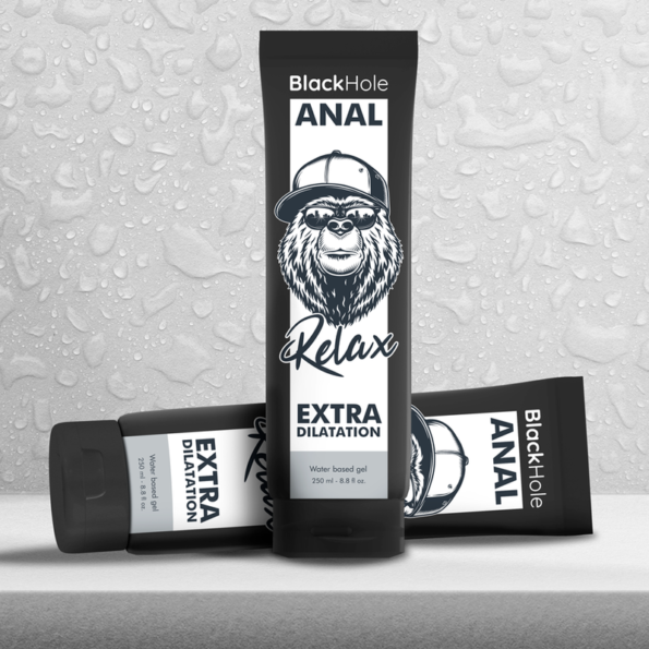 BLACK HOLE - GEL A BASE D''EAU DILATATION ANALE 250 ML-BLACK HOLE-sextoys-lingerie-bdsm-hygiène-sexshop