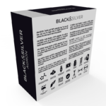 BLACK&SILVER- BAGUE AGRON 2.O
