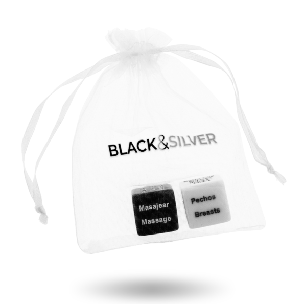 BLACK&SILVER - DÉS POUR COUPLES ES/EN-BLACK&SILVER-sextoys-lingerie-bdsm-hygiène-sexshop