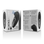 BLACK&SILVER – DRAKE DELUXE SUCKING VIBE RECHARGEABLE SILICONE NOIR