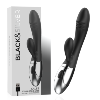 BLACK&SILVER - VIBE STIMULANTE KALEB-BLACK&SILVER-sextoys-lingerie-bdsm-hygiène-sexshop