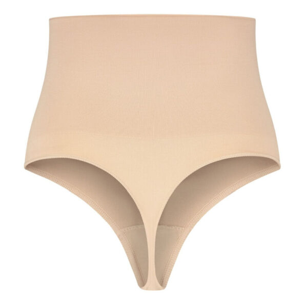 BYE-BRA - FAONNEUR SANS POINTS STYLE STRING BEIGE TAILLE L-BYE BRA - UNDERWEAR-sextoys-lingerie-bdsm-hygiène-sexshop