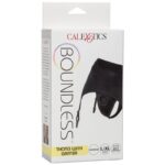 CALIFORNIA EXOTICS – BOUNDLESS STRING AVEC JARRETIÈRE S/M