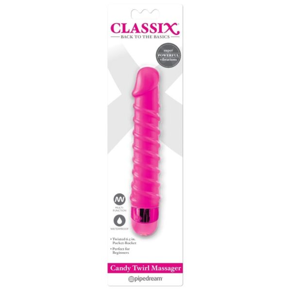 CLASSIX - MASSEUR VIBRANT CANDY TWIRL 16