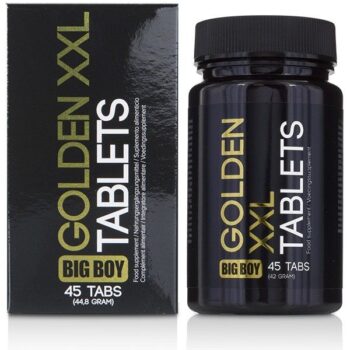 COBECO - BIG BOY GOLDEN XXL 45TABS-COBECO - BIG BOY-sextoys-lingerie-bdsm-hygiène-sexshop