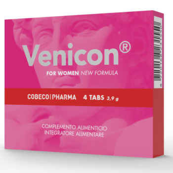 COBECO - VENICON POUR FEMME 4 COMPRIMES-COBECO PHARMA-sextoys-lingerie-bdsm-hygiène-sexshop