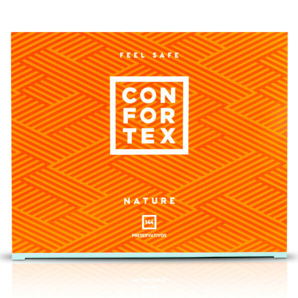 CONFORTEX - CONDOM NATURE BOX 144 UNITÉS-CONFORTEX-sextoys-lingerie-bdsm-hygiène-sexshop