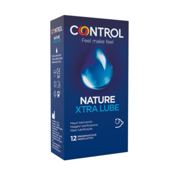 CONTROL - ADAPTA NATURE EXTRALUBE CONDOMS 12 UNITS-CONTROL CONDOMS-sextoys-lingerie-bdsm-hygiène-sexshop