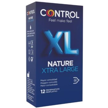 CONTROL - ADAPTA NATURE XL CONDOMS 12 UNITS-CONTROL CONDOMS-sextoys-lingerie-bdsm-hygiène-sexshop