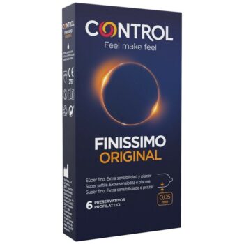 CONTROL - FINISSIMO ORIGINAL 6 UNITÉS-CONTROL CONDOMS-sextoys-lingerie-bdsm-hygiène-sexshop