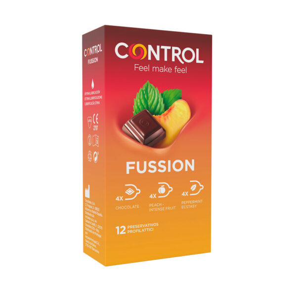 CONTROL - FUSSION CONDOMS 12 UNITS-CONTROL CONDOMS-sextoys-lingerie-bdsm-hygiène-sexshop
