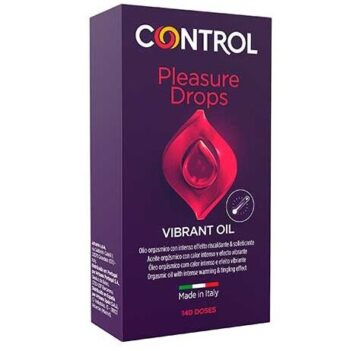 CONTROL - HUILE VIBRANTE PLEASURE DROPS-CONTROL LUBES-sextoys-lingerie-bdsm-hygiène-sexshop