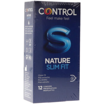 CONTROL - NATURE SLIM FIT 12 UNITÉS-CONTROL CONDOMS-sextoys-lingerie-bdsm-hygiène-sexshop