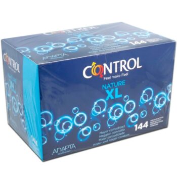 CONTROL - NATURE XL 144 UNITÉS-CONTROL CONDOMS-sextoys-lingerie-bdsm-hygiène-sexshop