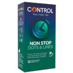 CONTROL – NONSTOP DOTS AND LINES CONDOMS 12 UNITS