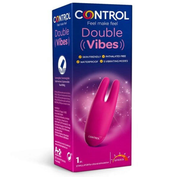 CONTROL - STIMULATEUR DOUBLE VIBES-CONTROL TOYS-sextoys-lingerie-bdsm-hygiène-sexshop